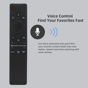 Телевизионный Контроллер с Голосовым Управлением Телевизионный Пульт Дистанционного Управления Инфракрасный Bluetooth-совместимый для Samsung BN59-01330B 01330A 01329A