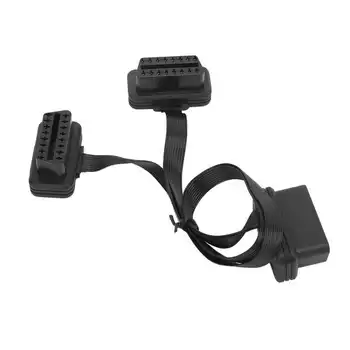 Удлинительный кабель OBD2 Диагностический адаптер 1-2 разветвителя для автомобиля