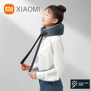 Умный массажер для шеи Xiaomi Mijia и инструмент для плеч, электрическая Индивидуальная модель, горячий компресс, Управление приложением MiHome