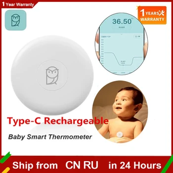 Умный Цифровой Детский Термометр Mjia Клинический Термометр Для Измерения Температуры Постоянный Монитор Сигнализация Высокой Температуры