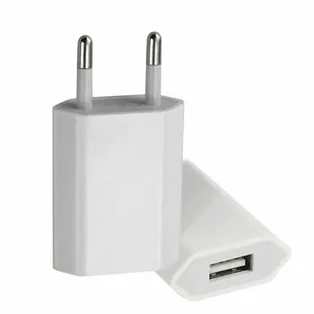 Универсальная настенная розетка EU Plug для зарядки 5V/ 1A Выходного USB-адаптера для всех смартфонов