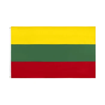Флаг Литовской Республики ltu lt Lietuvos Respublika 90x150 СМ для украшения