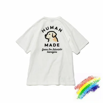 Хлопчатобумажная футболка Human Made для мужчин и женщин 1: 1 Лучшего качества 2023ss, летний стиль, футболки с коротким рукавом, футболки