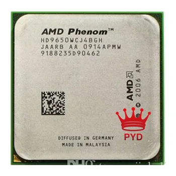 Четырехъядерный процессор AMD Phenom X4 9650 с тактовой частотой 2,3 ГГц HD9650WCJ4BGH Socket AM2 +