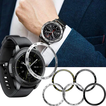 Чехол для смарт-часов Samsung Galaxy Watch 46/42 мм Gear S3 безель кольцо аксессуары для смарт-часов крышка аксессуары из нержавеющей стали