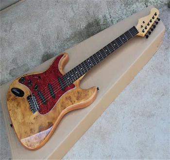 Электрогитара ST Strat Red с 3 звукоснимателями SSs, гитара для левшей, Custom Shop, 2023 г.
