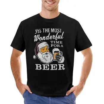 Это самое замечательное время для пива Мужская футболка, забавные футболки, забавная футболка, мужские футболки с графическим рисунком, забавные