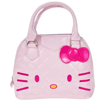 Японская милая и детская портативная сумка HelloKitty для детей и девочек, сумка-мессенджер Hello Kitty, мягкая сумка для женщин